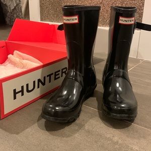 HUNTER - Womens Original Short Gloss Rain Boots
